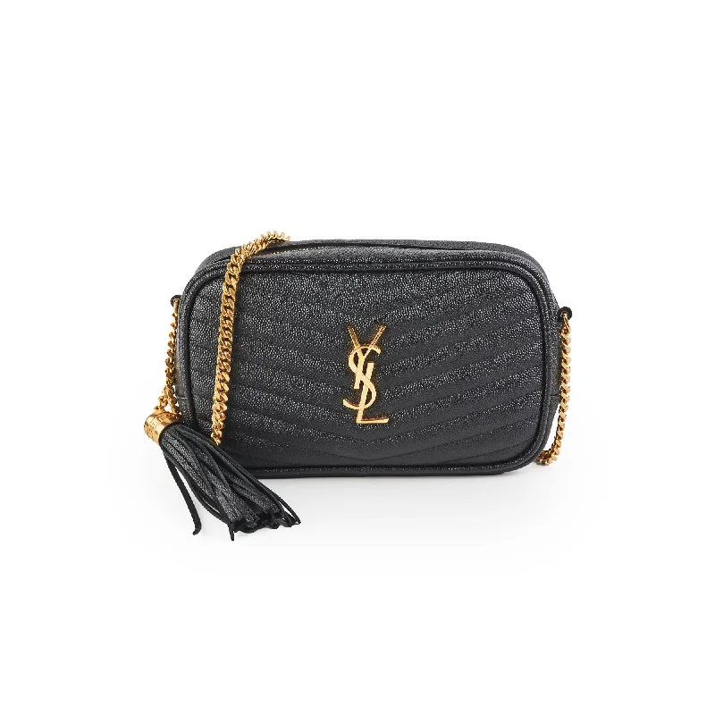 Saint Laurent Mini Camera Lou Crossbody Bag