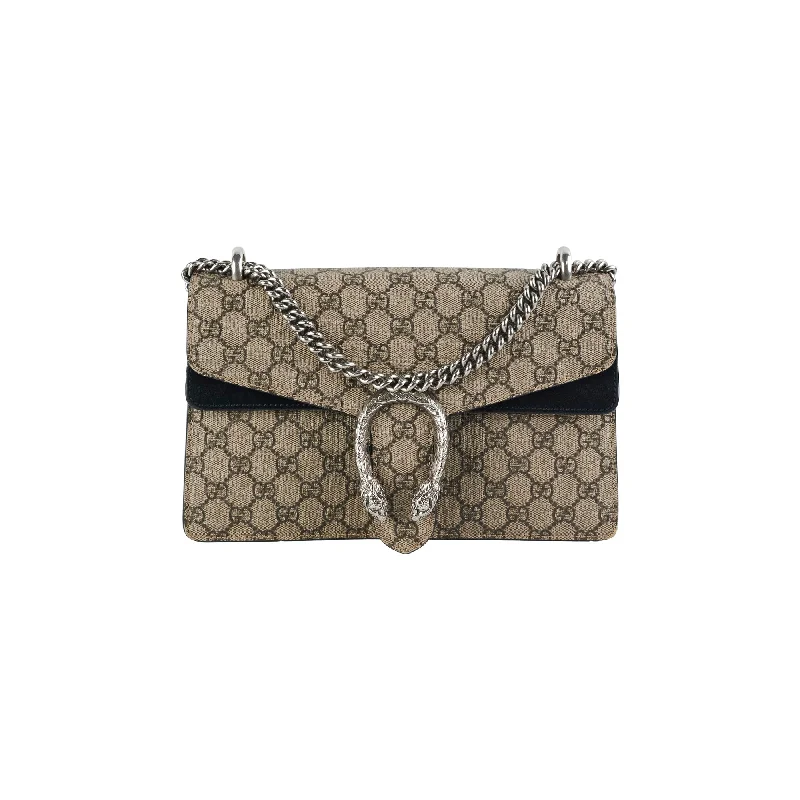 Gucci Medium Black Monogram Dionysus