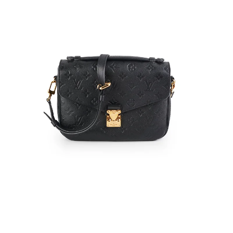 Louis Vuitton Pochette Metis Empreinte Black