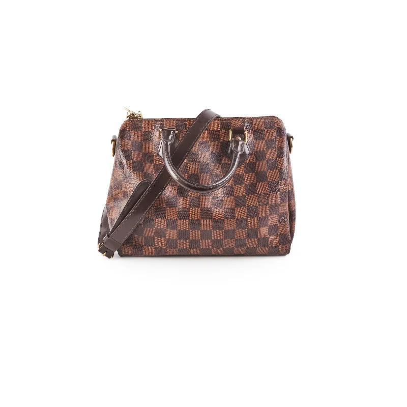 Louis Vuitton Bandouliere Speedy 25 Damier Ebene