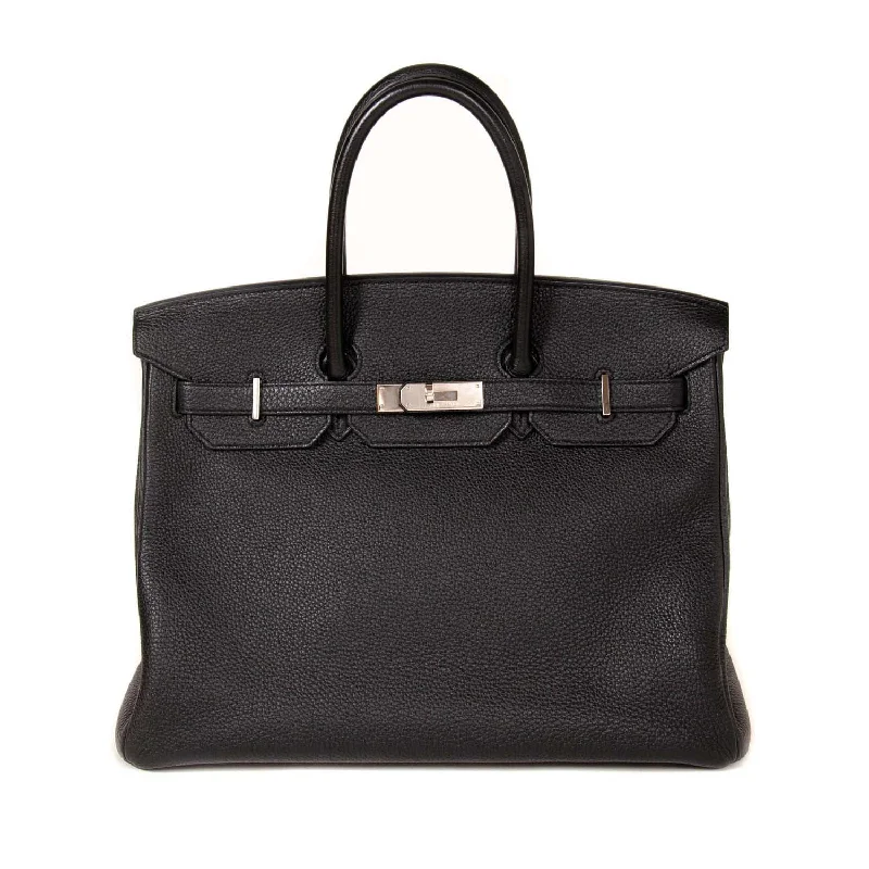 Hermès Birkin 35 Black Togo Leather