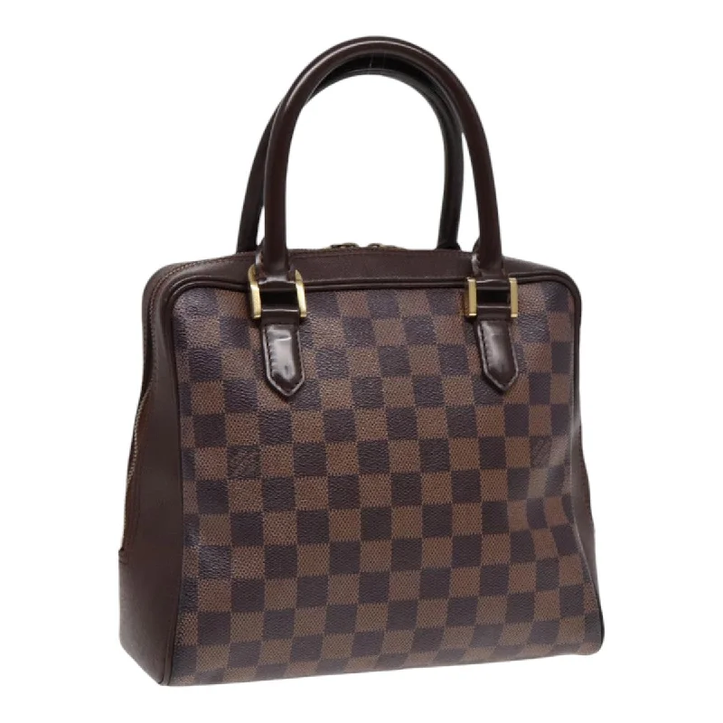 LOUIS VUITTON Damier Ebene Brera Hand Bag N51150 LV Auth yk14329