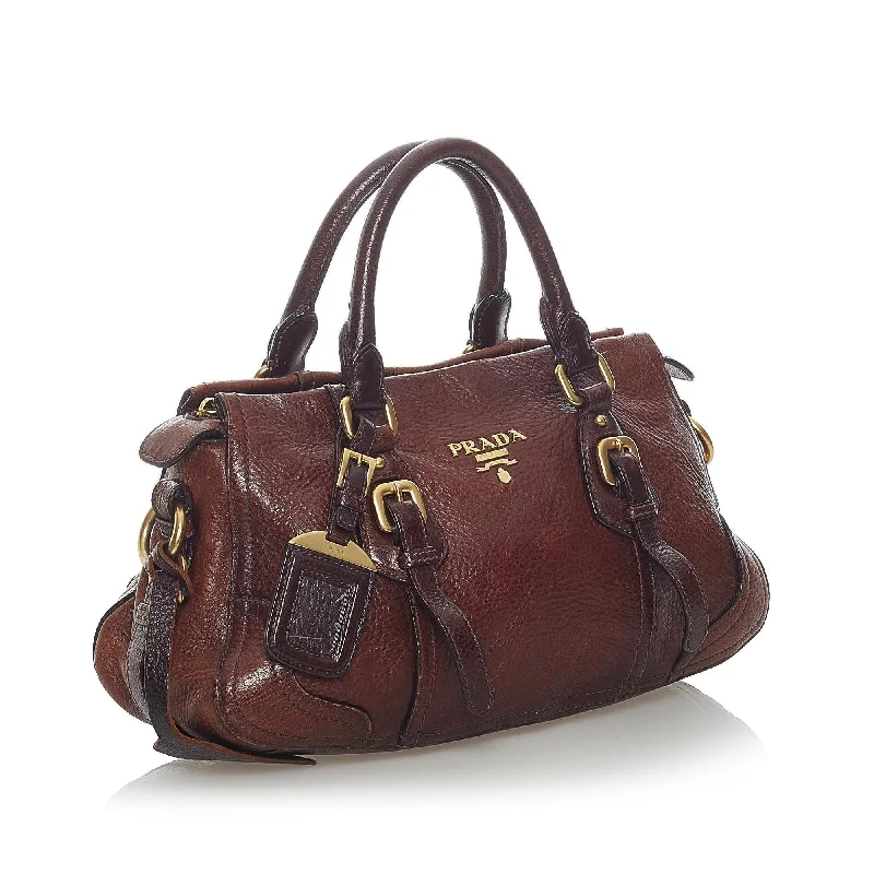 Prada Vitello Daino Satchel 33053