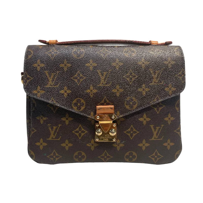 LOUIS VUITTON/Cross Body Bag/All Over Print/Leather/BRW/Pochette Metis