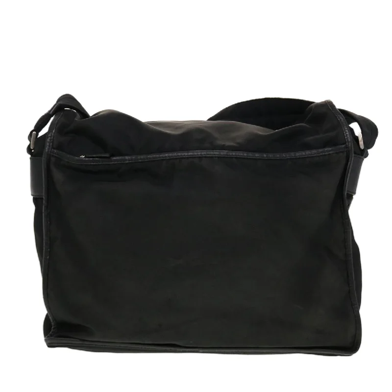 Prada Shoulder Bag Nylon Black  bs5865