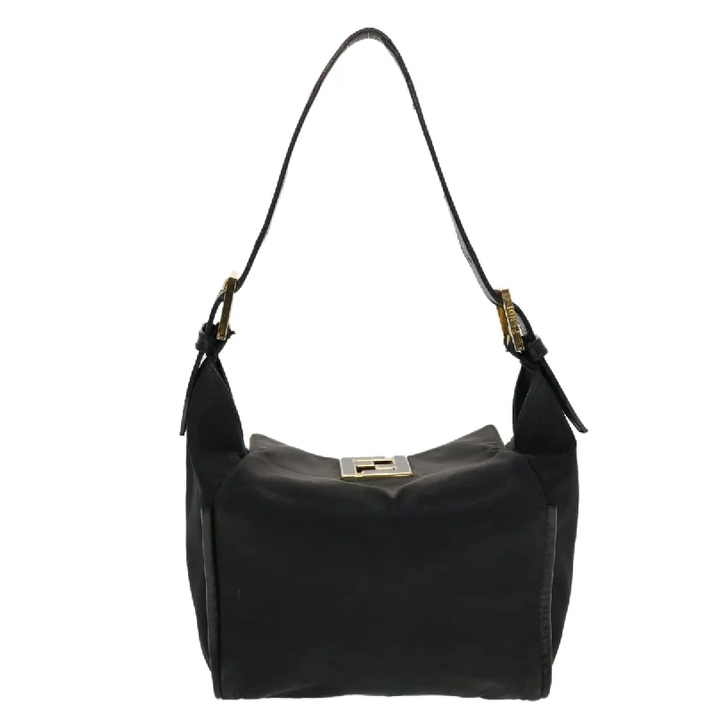 Prada Shoulder Bag Nylon Black  bs5590