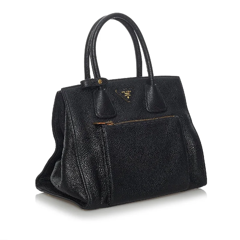 Prada Vitello Daino Leather Handbag 33906