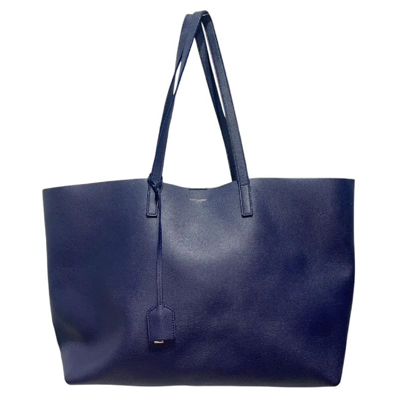 YVES SAINT LAURENT/Tote Bag/OS/Leather/NVY/