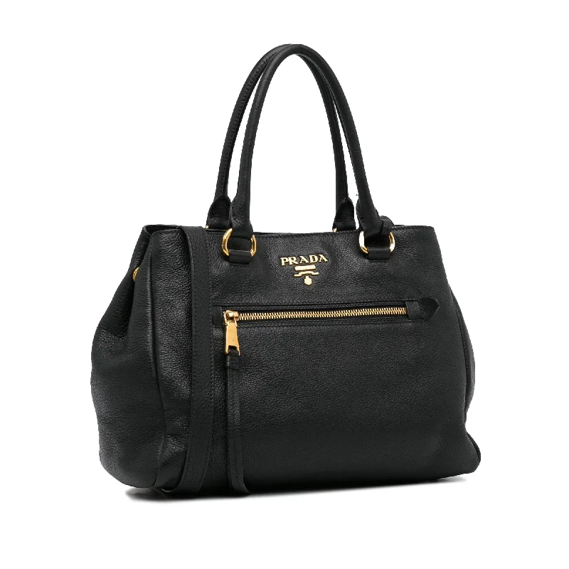 Prada Vitello Daino Satchel W1IJKx