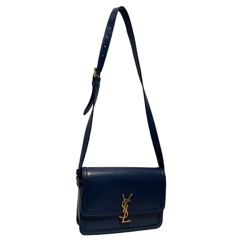 YVES SAINT LAURENT/Cross Body Bag/OS/Leather/BLU/