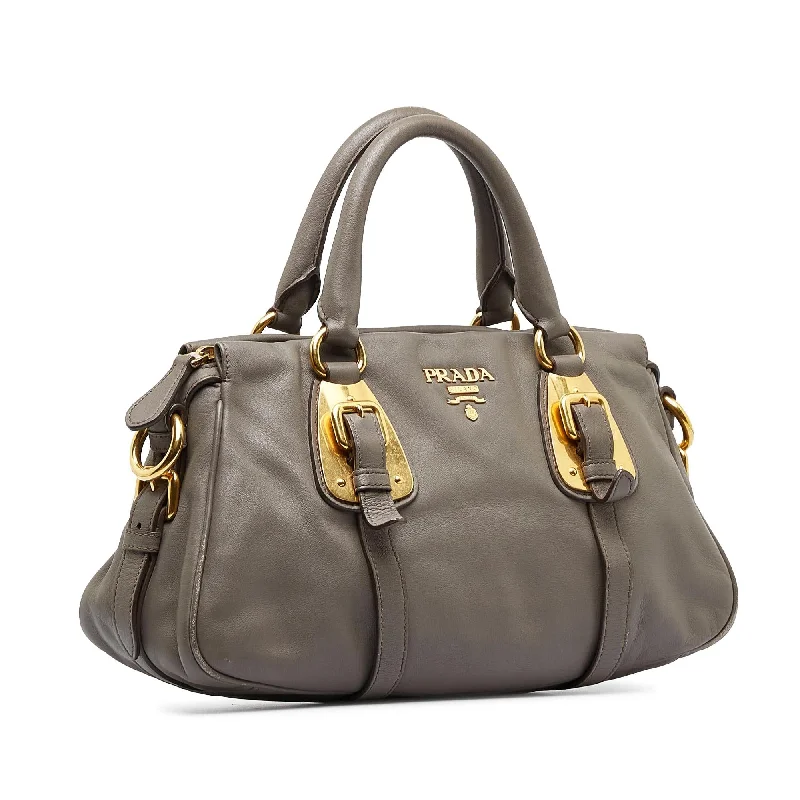 Prada Vitello Daino Satchel esq2YX