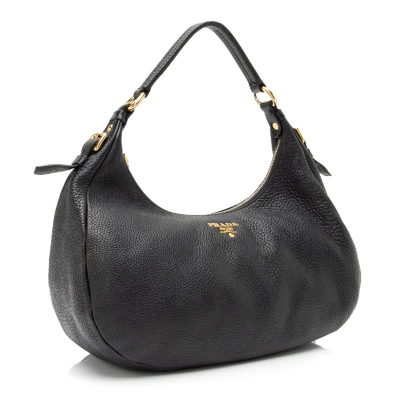 Prada Vitello Daino Hobo 23377